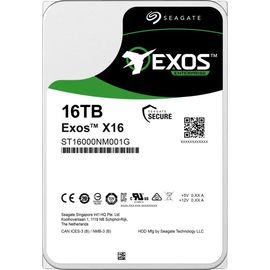  HDD Server Seagate Exos X16 (ST16000NM001G) 512E/4KN (3.5', 16TB, SATA 6Gb/s / 7200rpm) 