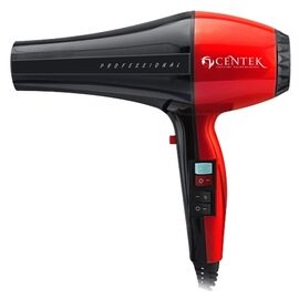  Фен Centek СТ -2225 Professional (черн/красн) 2200Вт, проф управление. 5 режимов. 2 концентратора 